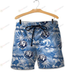 The Citadel Bulldogs Men Shorts Tropical Seamless