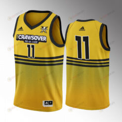 The CrawsOver Pro-Am Trae Young 11 Atlanta Hawks Gold Jersey Seattle 2022