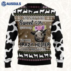 The Crazy Heifer Ugly Sweaters For Men Women Unisex