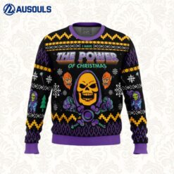 The Evil Power of Christmas He-Man Ugly Sweaters For Men Women Unisex