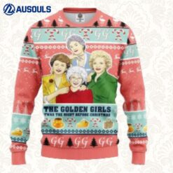 The Golden Girls Xmas Gift Christmas Ugly Sweaters For Men Women Unisex
