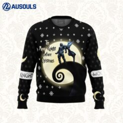 The Moon Knight Before Christmas Ugly Sweaters For Men Women Unisex