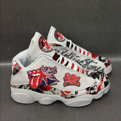 The Rolling Stones Form Air Jordan 13 Sneakers Sport Shoes
