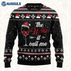 The Wine It Call Me Ugly Sweaters For Men Women Unisex