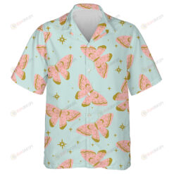 Theme Star And Butterfly In Magic Vintage Style Hawaiian Shirt