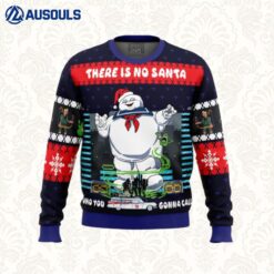 There Is No Santa Ghostbusters Ugly Sweaters For Men Women Unisex
