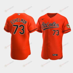 Thomas Eshelman 73 Baltimore Orioles Orange Alternate Jersey Jersey