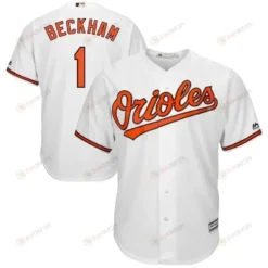 Tim Beckham Baltimore Orioles Home Cool Base Player Jersey - White Color