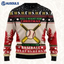 Time For Baseball Ugly Sweaters For Men Women Unisex