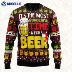 Time For Beer Ugly Sweaters For Men Women Unisex