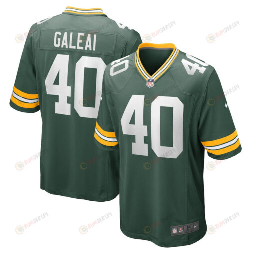 Tipa Galeai Green Bay Packers Team Game Player Jersey - Green