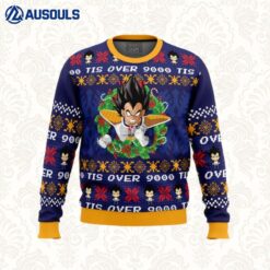 Tis Over 9000 Dragon Ball Z Ugly Sweaters For Men Women Unisex
