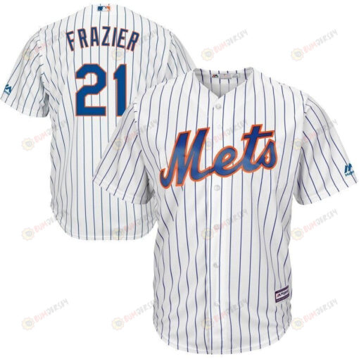 Todd Frazier New York Mets Official Cool Base Player Jersey - White Royal