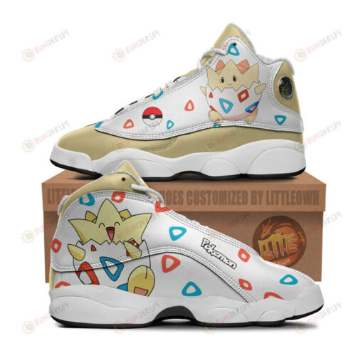 Togepi Shoes Pokemon Anime Air Jordan 13 Shoes Sneakers