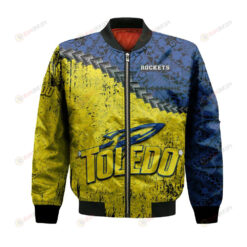 Toledo Rockets Bomber Jacket 3D Printed Grunge Polynesian Tattoo