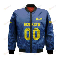 Toledo Rockets Bomber Jacket 3D Printed Team Logo Custom Text And Number