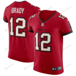 Tom Brady 12 Tampa Bay Buccaneers Vapor Elite Jersey - Red