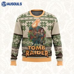 Tomb Raider Alt Ugly Sweaters For Men Women Unisex