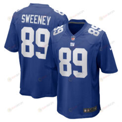 Tommy Sweeney 89 New York Giants Men's Jersey - Royal