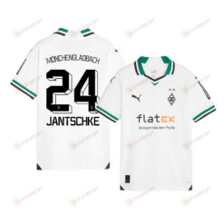 Tony Jantschke 24 Borussia M?nchengladbach 2023-24 Home YOUTH Jersey - White