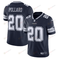 Tony Pollard 20 Dallas Cowboys Vapor Limited Jersey - Navy