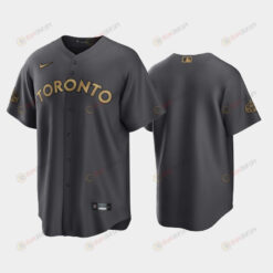 Toronto Blue Jays 2022-23 All-Star Game AL Charcoal Jersey