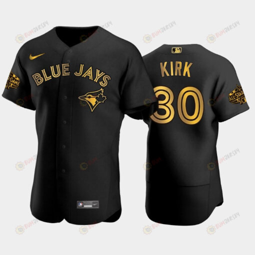 Toronto Blue Jays 2022-23 All-Star Game Alejandro Kirk 30 Black Jersey