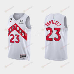 Toronto Raptors Fred VanVleet 23 2022-23 Association Edition White Men Jersey Swingman