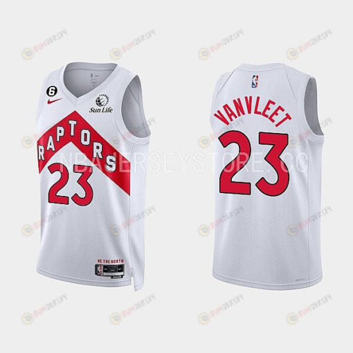 Toronto Raptors Fred VanVleet 23 2022-23 Association Edition White Men Jersey Swingman