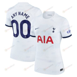 Tottenham Hotspur 2023/24 Home Custom Women Jersey - White