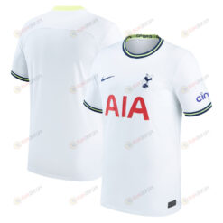 Tottenham Hotspur Youth 2022/23 Home Player Jersey - White