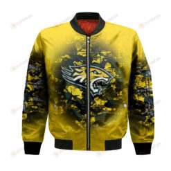 Towson Tigers Bomber Jacket 3D Printed Camouflage Vintage