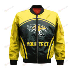 Towson Tigers Bomber Jacket 3D Printed Custom Text And Number Curve Style Sport