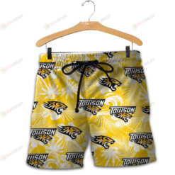 Towson Tigers Men Shorts Tropical Seamless