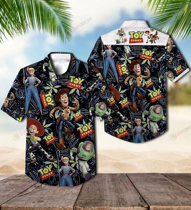 Toy Story Hawaiian Shirt Cartoon Characters