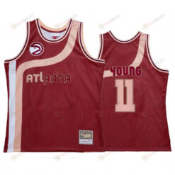 Trae Young 11 Atlanta Hawks My Towns Wish Jersey Red