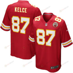 Travis Kelce 87 Kansas City Chiefs Team Game Jersey - Red