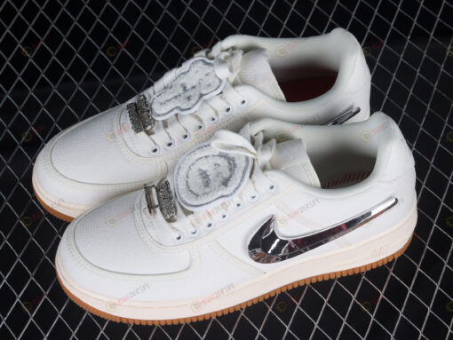 Travis Scott x Air Force 1 'Sail' Shoes Sneakers