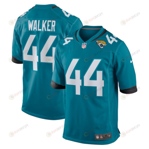 Travon Walker 44 Jacksonville Jaguars Men's Jersey - Teal