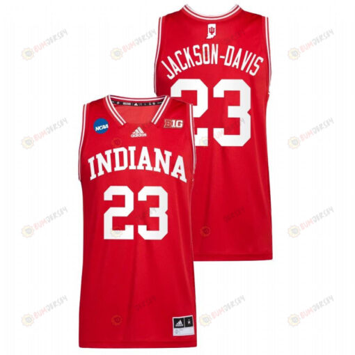 Trayce Jackson-Davis 23 Indiana Hoosiers 2022 March Madness Basketball Men Jersey - Red