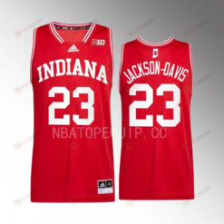 Trayce Jackson-Davis 23 Indiana Hoosiers Uniform Jersey 2022-23 College Basketball Red