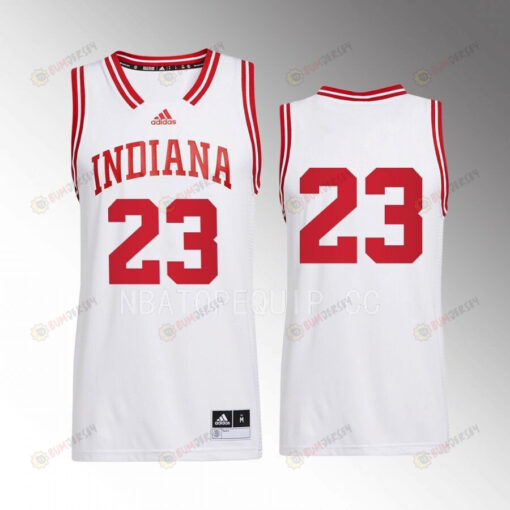 Trayce Jackson-Davis 23 Indiana Hoosiers White Jersey 2022-23 Swingman Basketball