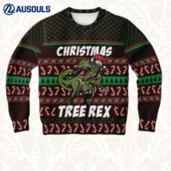 Tree Rex Christmas Ugly Sweaters For Men Women Unisex