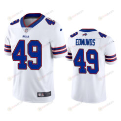 Tremaine Edmunds 49 Buffalo Bills White Vapor Limited Jersey