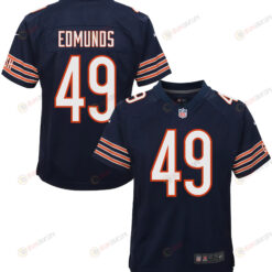 Tremaine Edmunds 49 Chicago Bears Youth Jersey - Navy