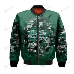 Trent Excalibur Bomber Jacket 3D Printed Camouflage Vintage