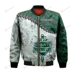 Trent Excalibur Bomber Jacket 3D Printed Grunge Polynesian Tattoo