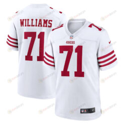 Trent Williams 71 San Francisco 49ers Player Game Jersey - White