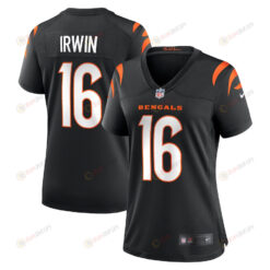 Trenton Irwin 16 Cincinnati Bengals Women's Game Jersey - Black