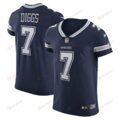 Trevon Diggs 7 Dallas Cowboys Vapor Elite Jersey - Navy